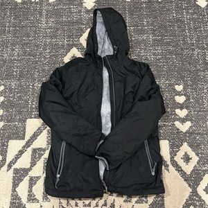 Fleece lined rain jacket